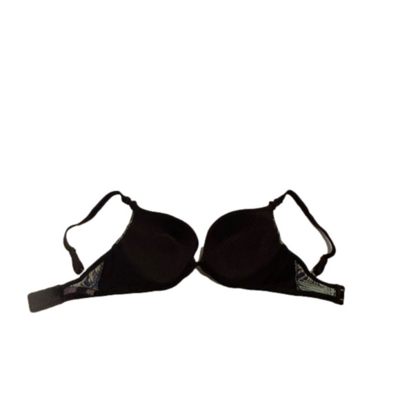 Victoria Secret Very Sexy Black Satin /design Push Up Padded Underwire B… - Picture 4 of 5